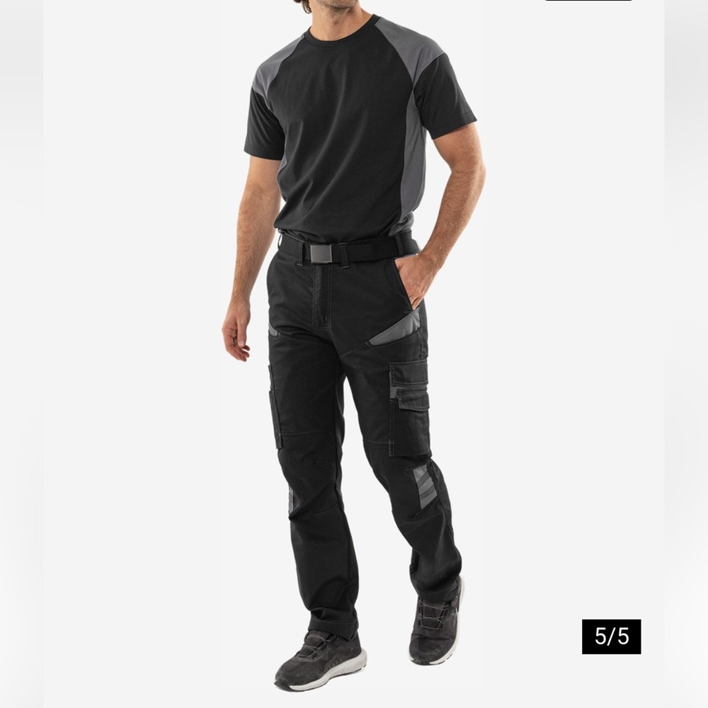 FRISTADS Cargo Pants Straight-Leg